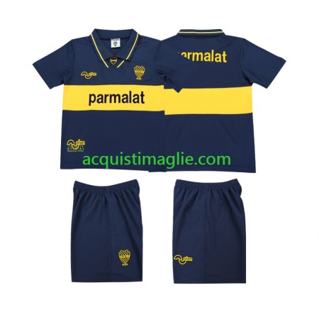 Divisa di Calcio CA Boca Juniors 1993 1995 Retro Bambino Prima